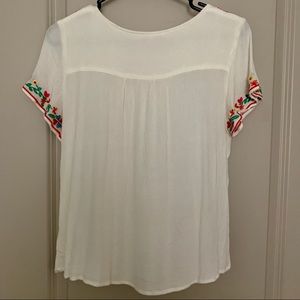 Skies Are Blue Tops - Skies Are Blue Floral Embroidered Top Skies Are Blue Tops - Skies Are Blue Floral Embroidered Top